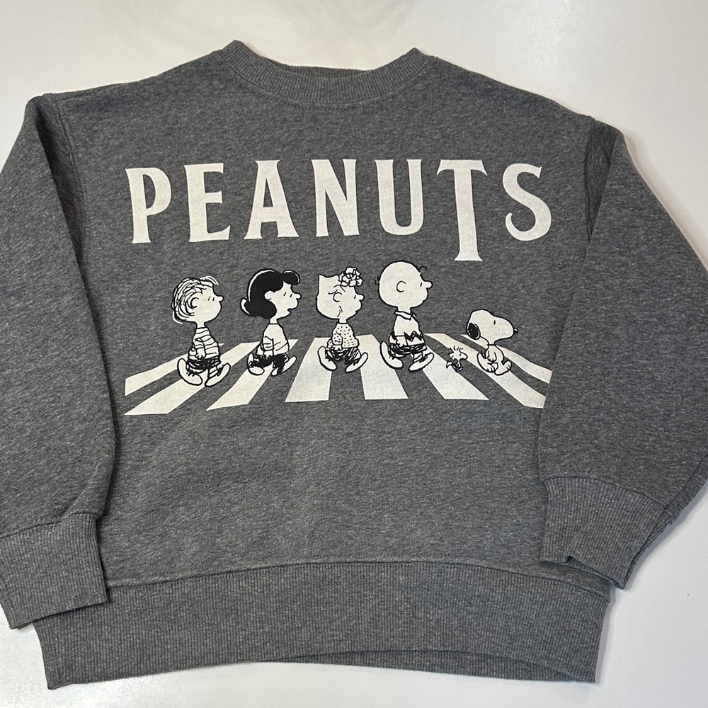 Zara snoopy abbey rd sweatshirt size 6yrs